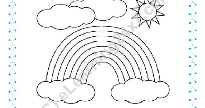 Grade 1, EVS, Sky - Color And Name Things In Sky, printable PDF, instant download