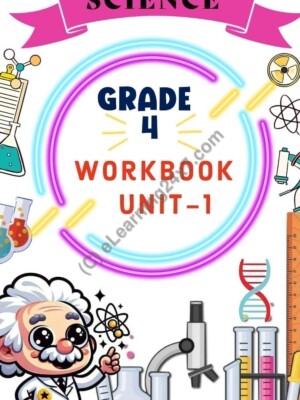 Grade 4, Science - Workbooks, table of contents, printable PDF, instant download