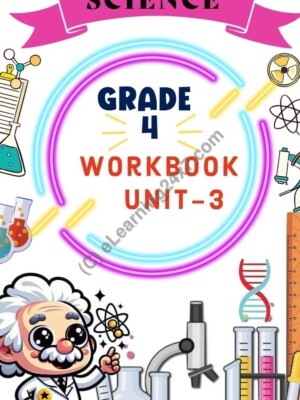 Grade 4, Science - Workbook - Our Environment, table of contents, printable PDF, instant download
