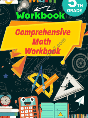 Grade 5, Maths - Comprehensive Workbook, table of contents, printable PDF, instant download