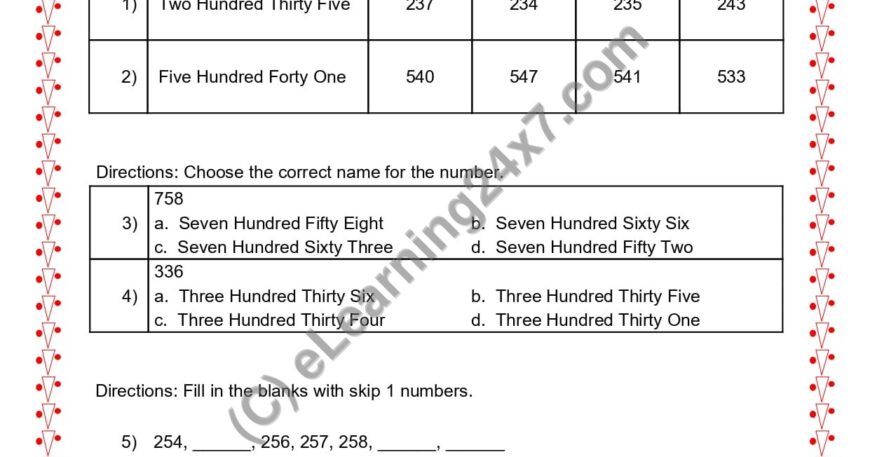 Fractions Mock Test Paper